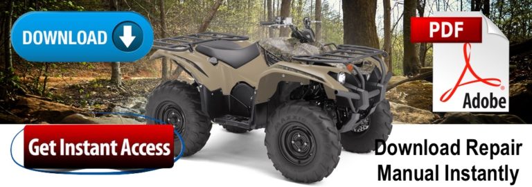 DOWNLOAD Yamaha Kodiak 400 Repair Manual